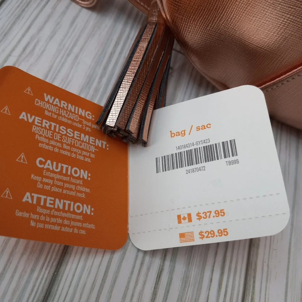 Gymboree Rose Gold Purse & Glasses Set
